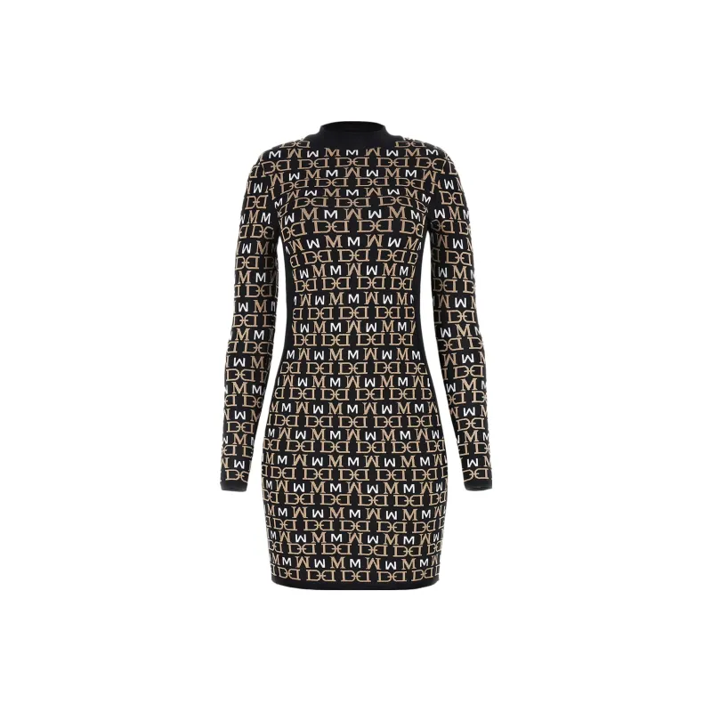 GUESS Long-Sleeved Dresses Women's Brown-0