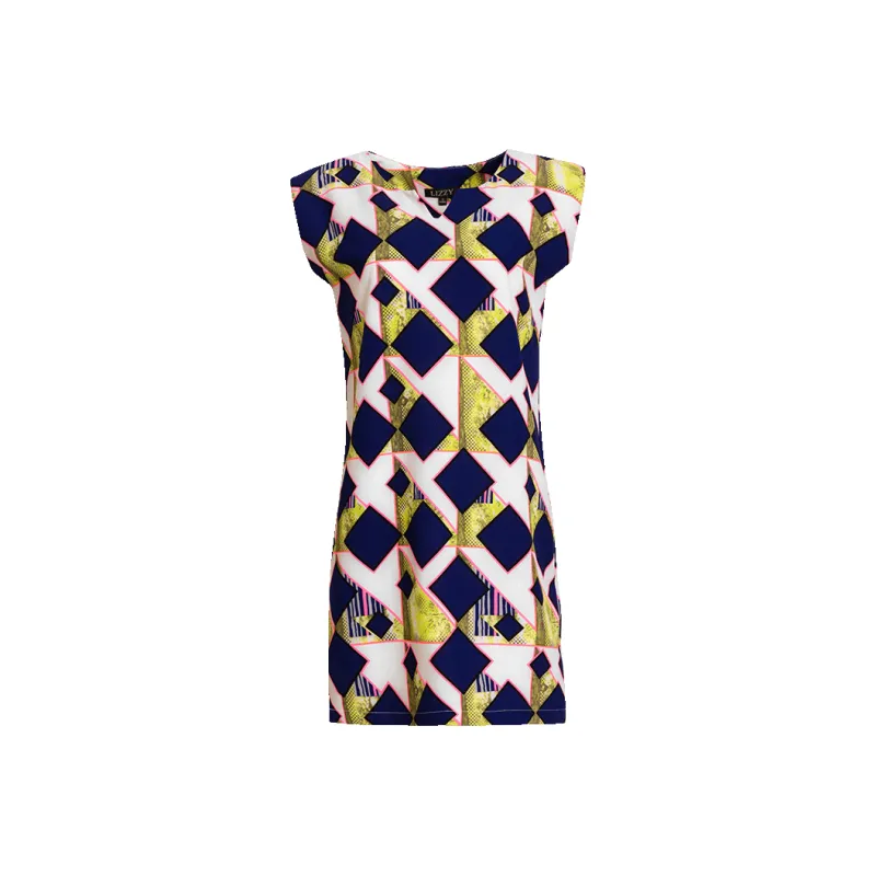 LIZZY Sleeveless Dress Women's Royal Blue-0