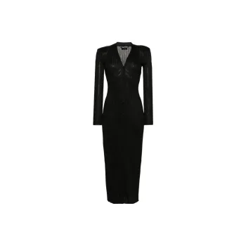 TOM FORD Long Sleeved Dress Women's Black