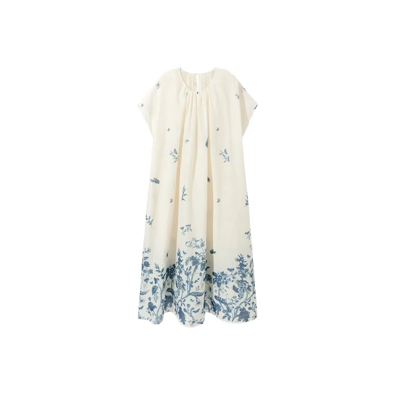 Ouyang Short Sleeved Dress Women's-0
