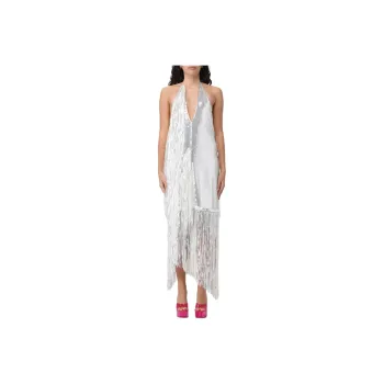 Rotate Sleeveless Dress Women's White