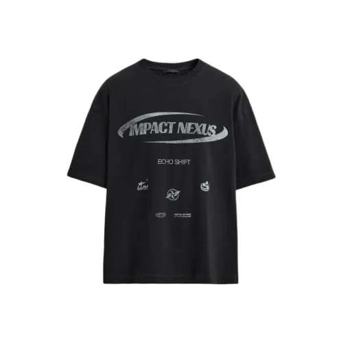 ZARA T Shirt Men's Deep Anthracite