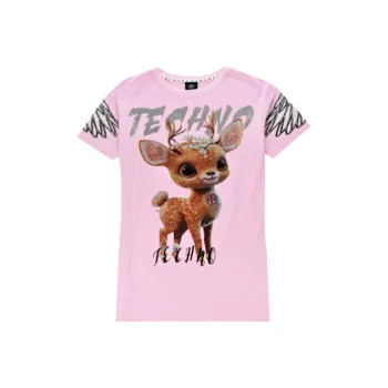 TCH Short Sleeved Dresses Women's Pink
