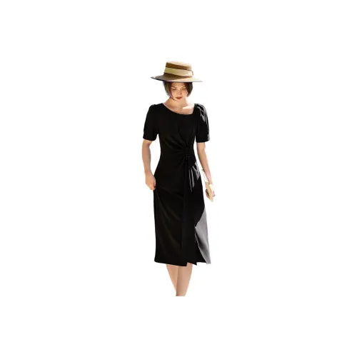 XWI Short Sleeved Dress Women's Black