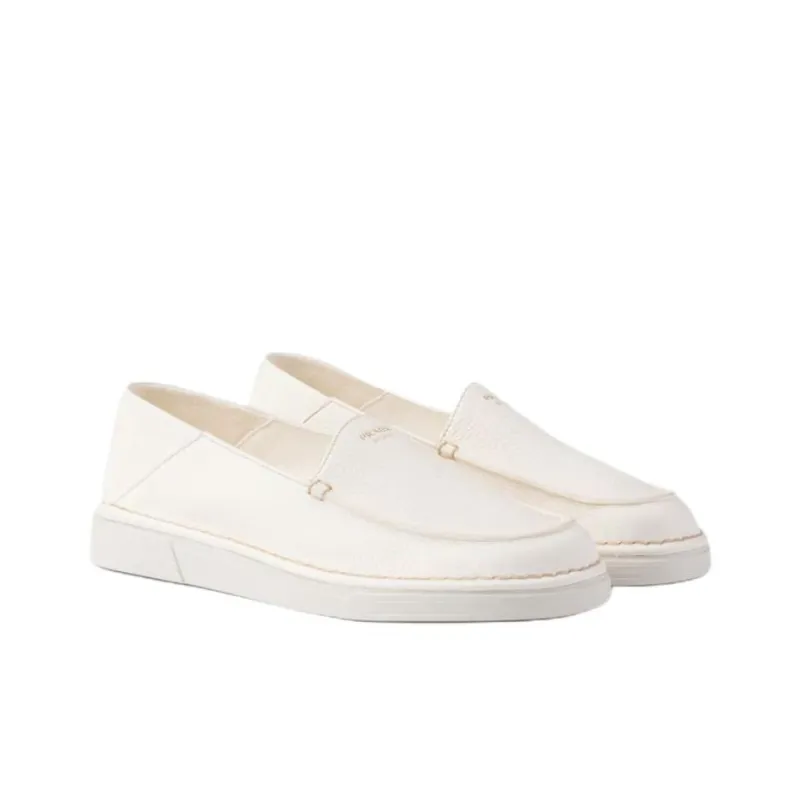 PRADA Casual Single Shoes Women's Ivory White-1