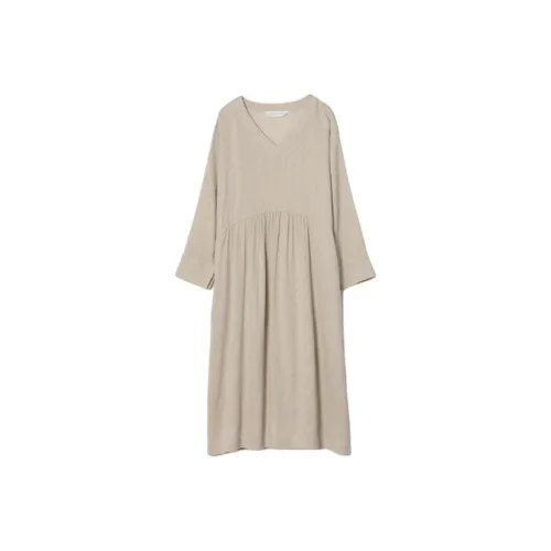 PRISTINE FW24 Long-Sleeved Dresses Women's Gray