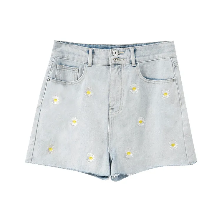YUMOMO STAR Denim Shorts Women's-0
