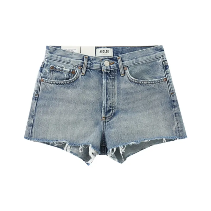 AGOLDE V waist Mini Skirt-0