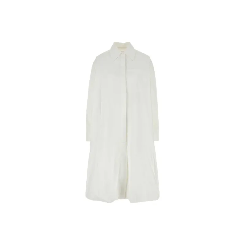 JIL SANDER Poplin Shirt Dress-0