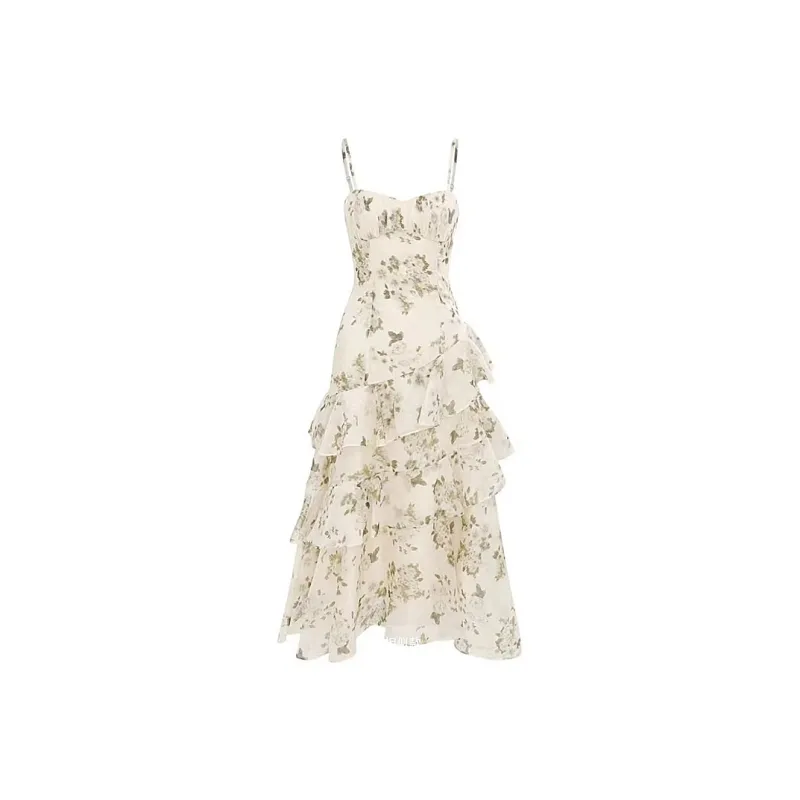JOSR Slip Dresses Women's Floral-0
