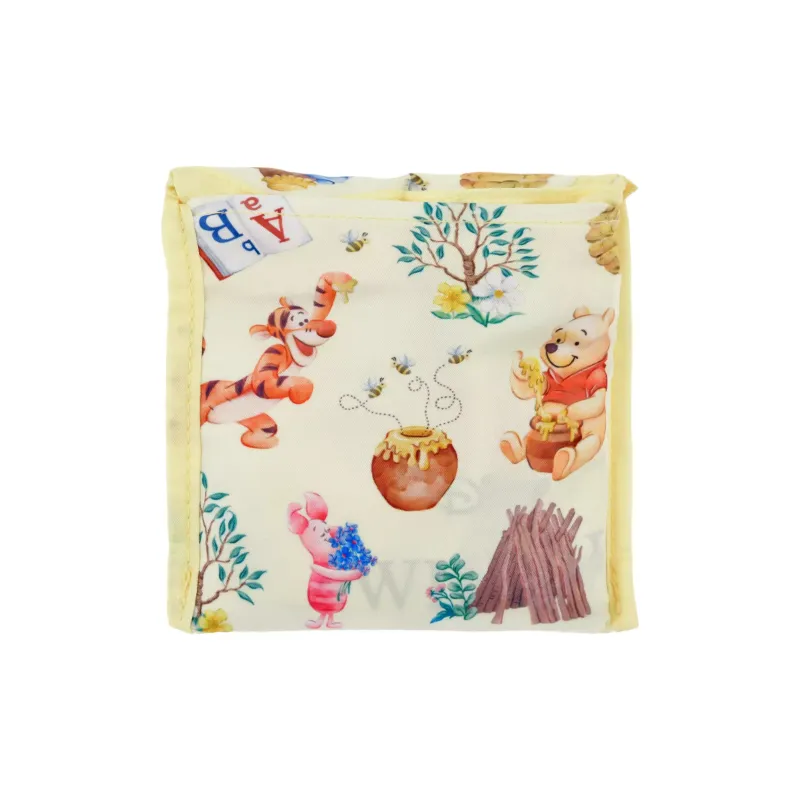 Disney Winnie The Pooh Series Polyester Tote Bag, Shopping Bag, Handbag Unisex Multicolor-5
