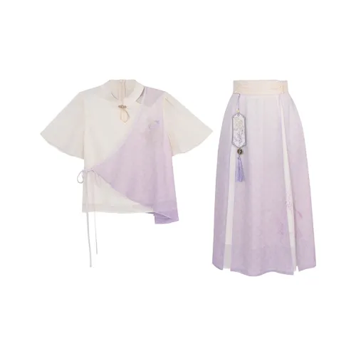 SNBL Fairy Sword Series Two Piece Skirt Sets Women's Ladder Combat