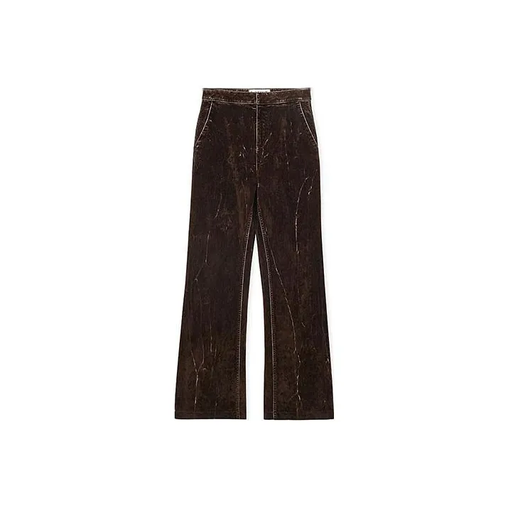 LOEWE Bootleg Jeans In Denim Coffee Bean-0