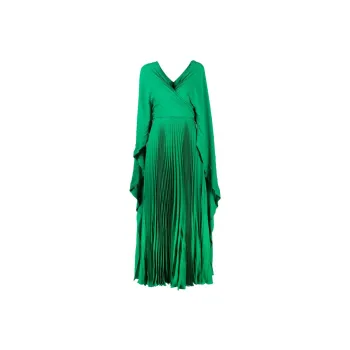Valentino Long Sleeved Dresses Women's Green