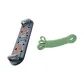 Push-Up Training Board-Classic+Resistance Bands, Green 35 Lbs