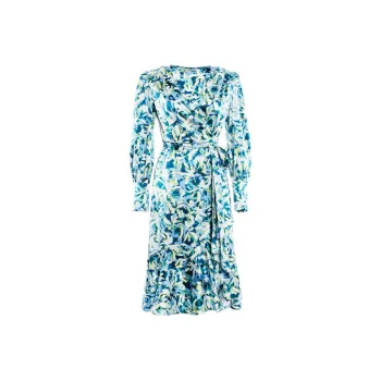 BESIONIA SS24 Long Sleeved Dresses Women's Green