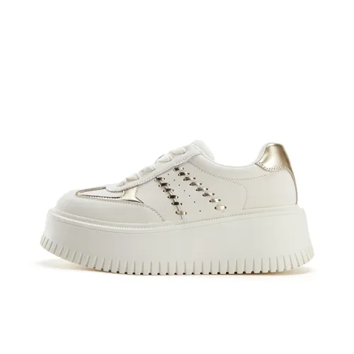 Marie Claire Low Top Skateboard Shoes Women's Ceramic Ivory
