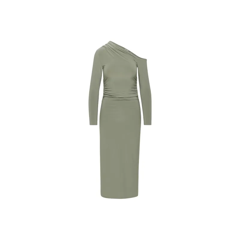 ARITZIA Wilfred Brielle Dress Long-Sleeved Dresses Women's Smoky Sage-0