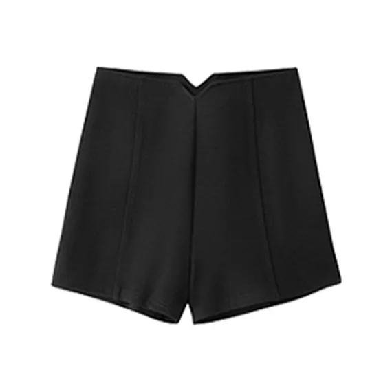MADALLO Casual Shorts Women's Black-0