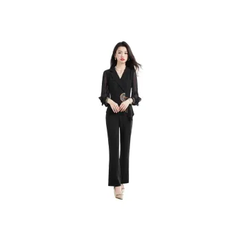 Mylan SS24 Early Autumn Casual Suit Women's Black