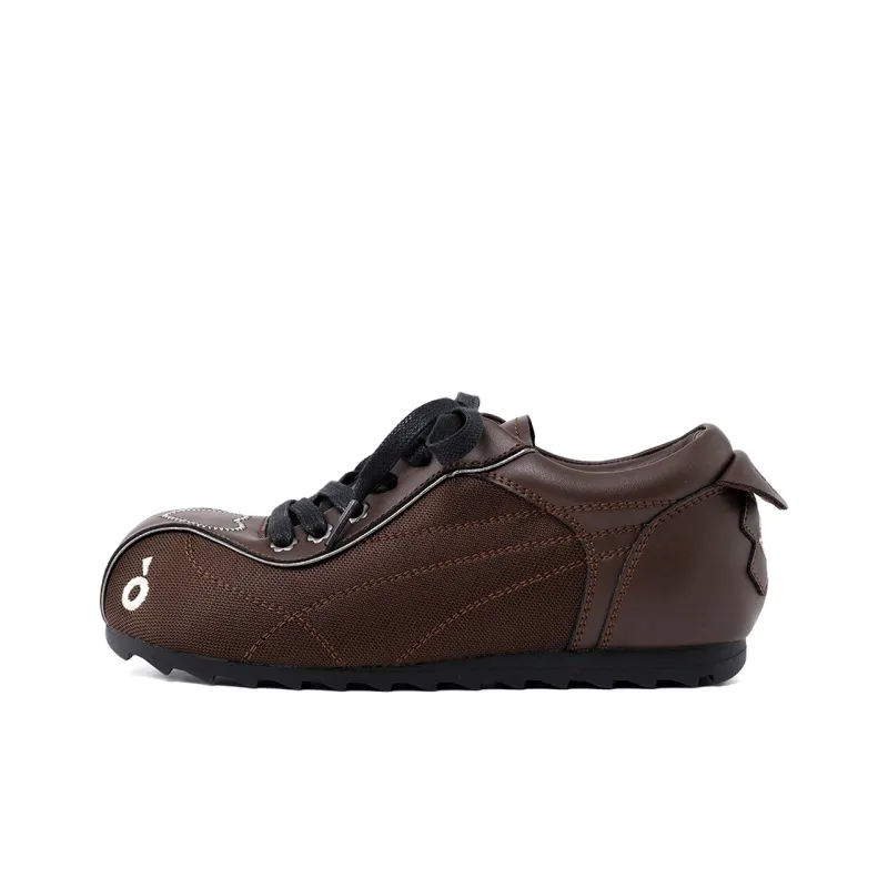 SOAP OPERA Slip Resistant Height Increasing Low Top Casual Shoes Unisex Brown-1