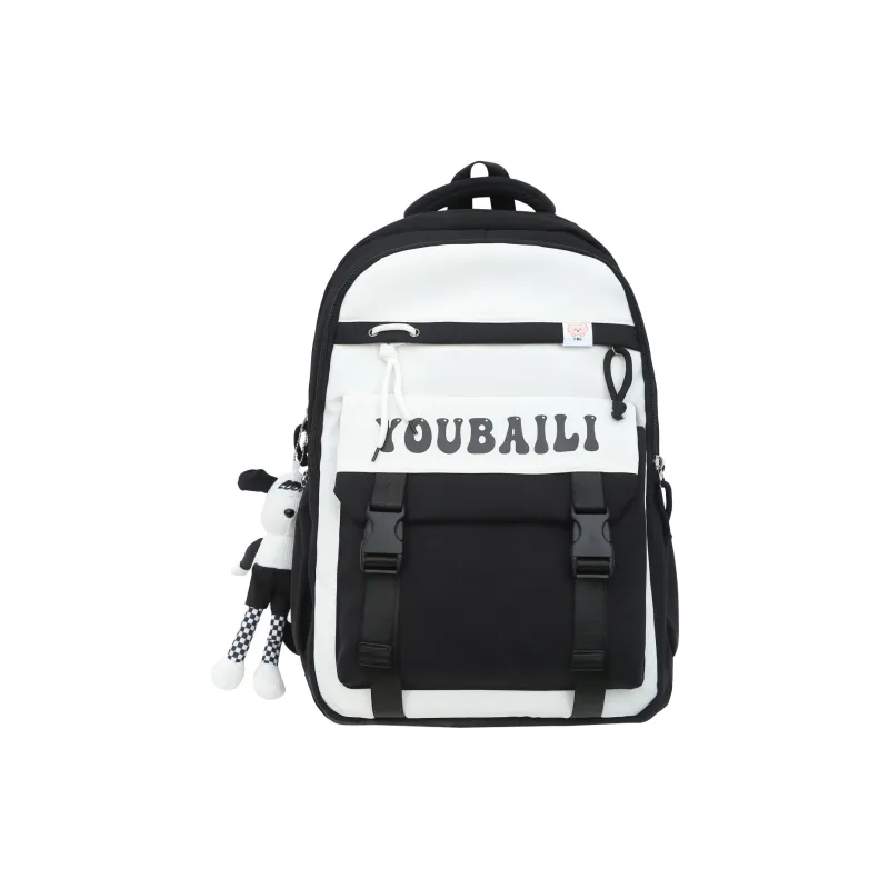 H YXIANG Nylon Backpack Unisex Multicolor-0