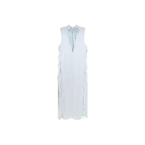 JIL SANDER Ruffled Sleeveless Maxi Dress