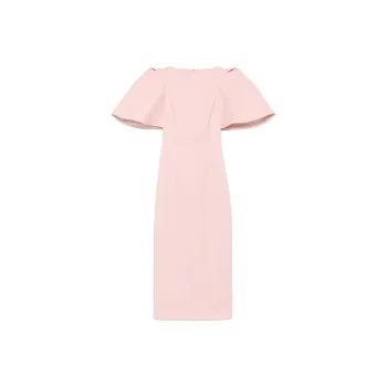 SOLACE LONDON Short Sleeved Dress Women's Light Pink