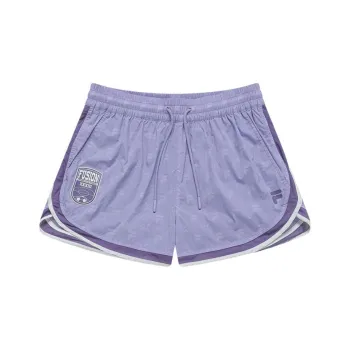 FILA FUSION Casual Shorts Women's Water Smoke Purple
