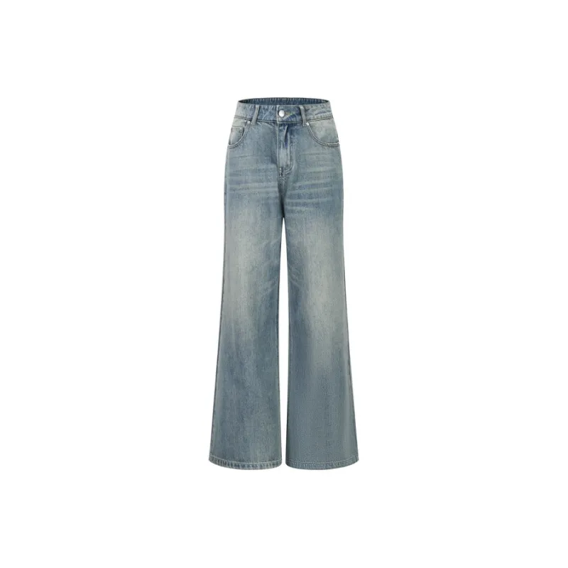 Three Quarters Jeans Women's Blue-0