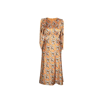 ROEYSHOUSE Long Sleeved Dress Women's Multicolor