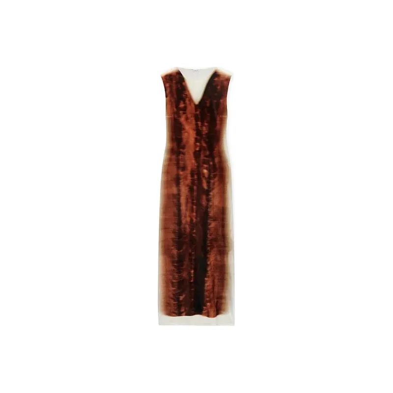 LOEWE Sleeveless Dresses Women's Multicolor-0