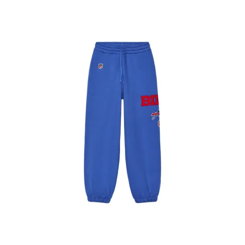 Nfl X ZARA Knitted Sweatpants Women's Blue