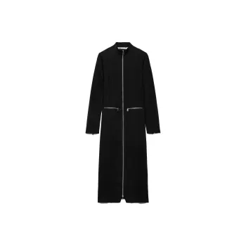 ZARA Long-Sleeved Dresses Women's Black