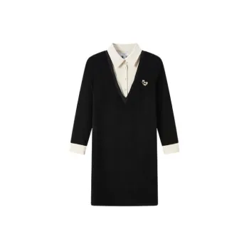 FINITY Long Sleeved Dresses Women's Black