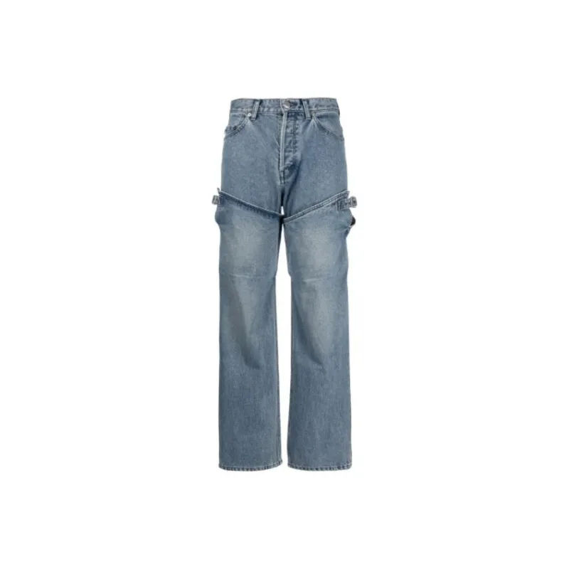 AMBUSH Detailed Straight leg Jeans-0