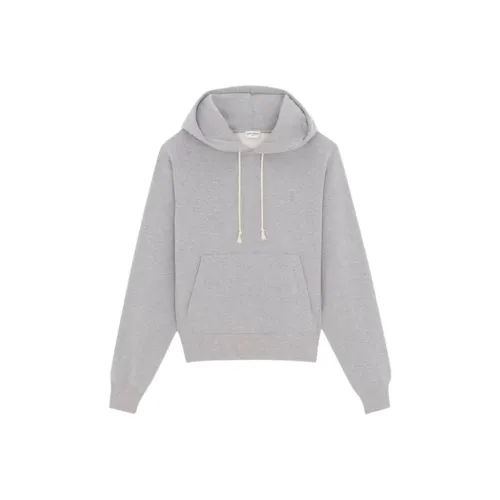 Saint Laurent paris Cassandre Drawstring Hoodie