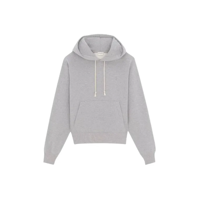 SAINT LAURENT Cassandre Drawstring Hoodie-0