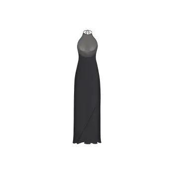 Skims Sleeveless Dresses Women's Black Gray Color