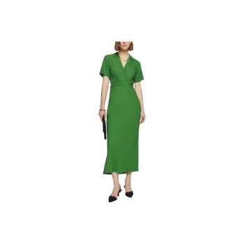 Reformation Short-Sleeved Dresses Women's Palm Green