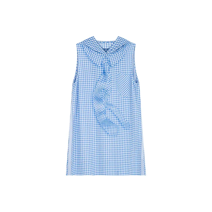 UOOYAA Sleeveless Dresses Women's Blue-0