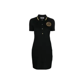 VERSACE JEANS COUTURE Embroidered logo Dress