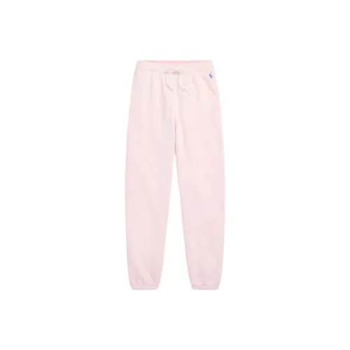 Polo Ralph Lauren SS25 Knitted Sweatpants Women's Pink Sand