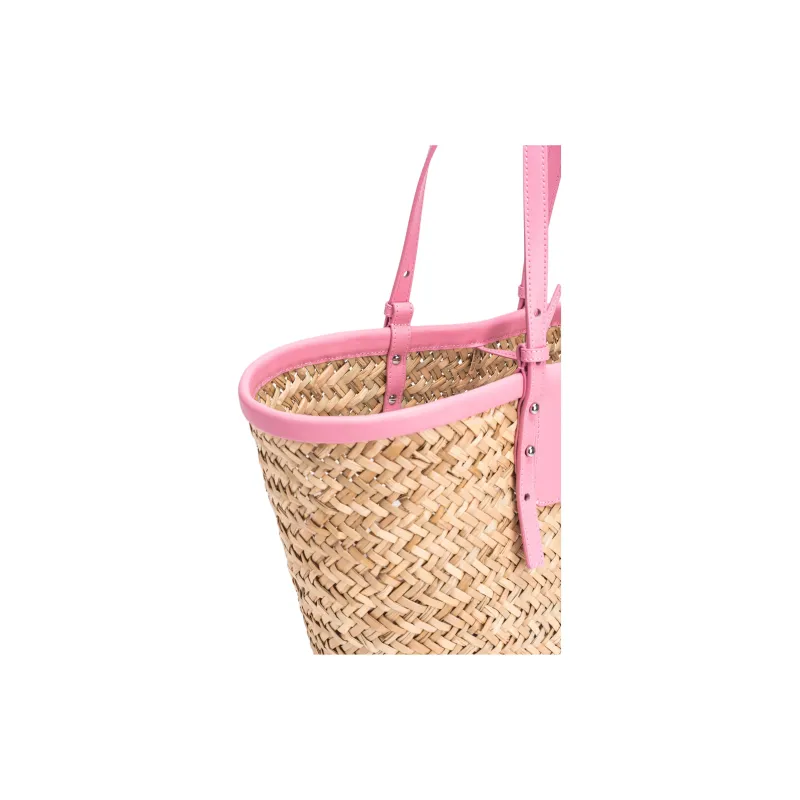 PINKO Large Love Summer Beach Bag-3