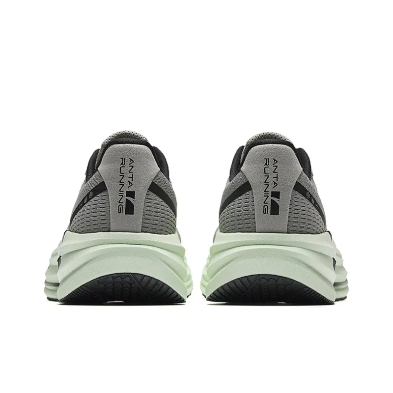 Anta Anti Slip Wear Resistant Low Top Casual Running Shoes Men's Gray-3