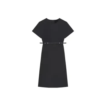 Givenchy Voyou Short Sleeved Midi Dress