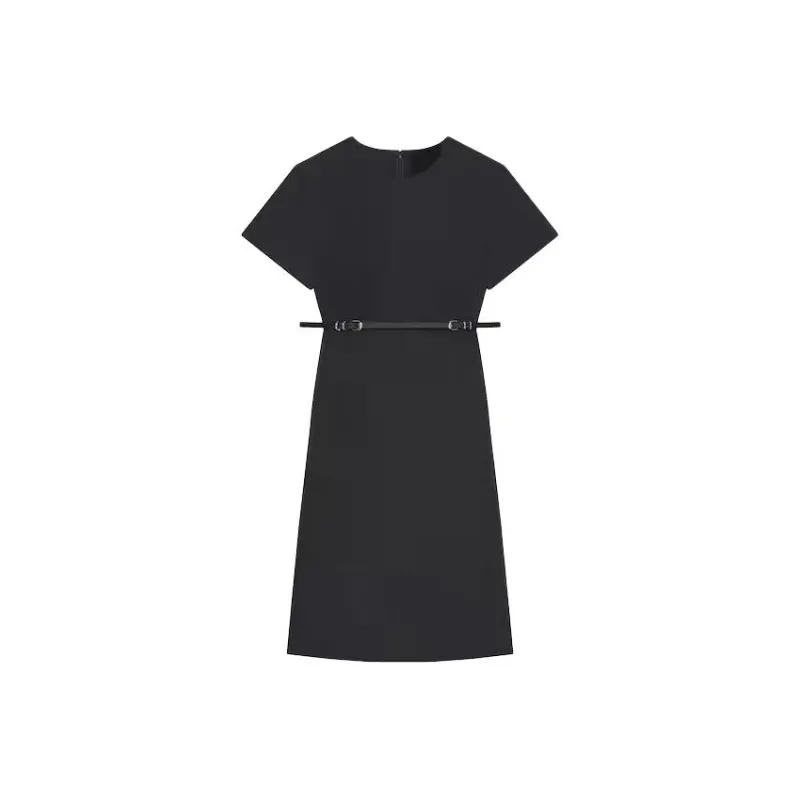 Givenchy Voyou Short Sleeved Midi Dress-0