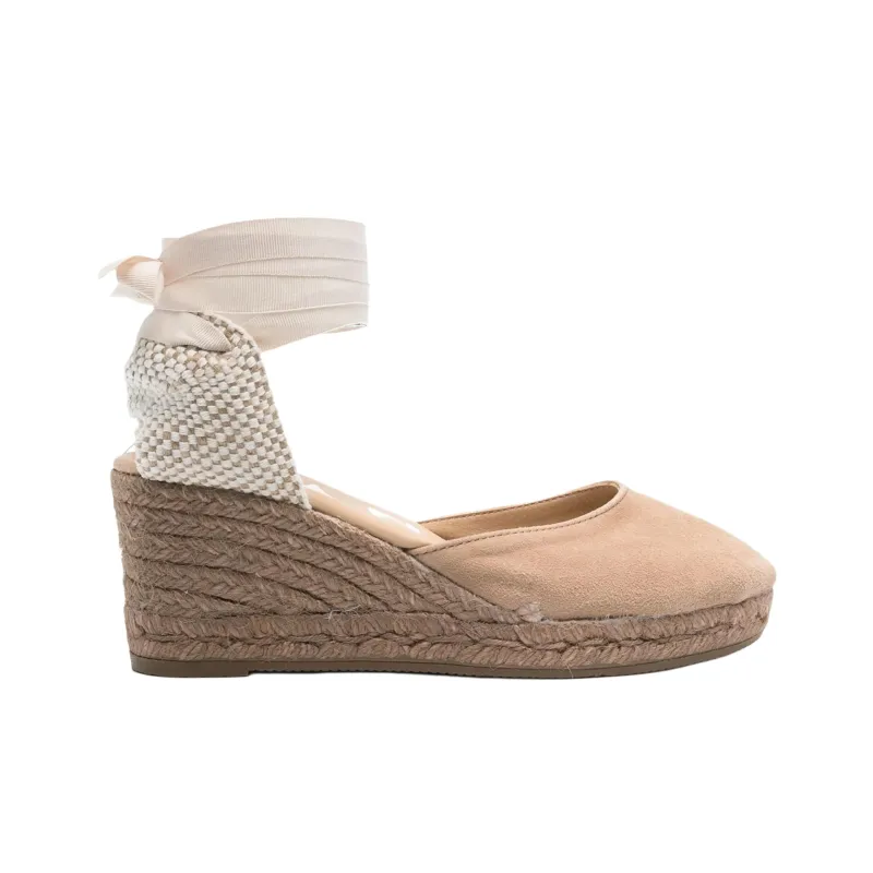 Manebí Manebi Hamptons Ankle Strap Wedge Espadrilles-1