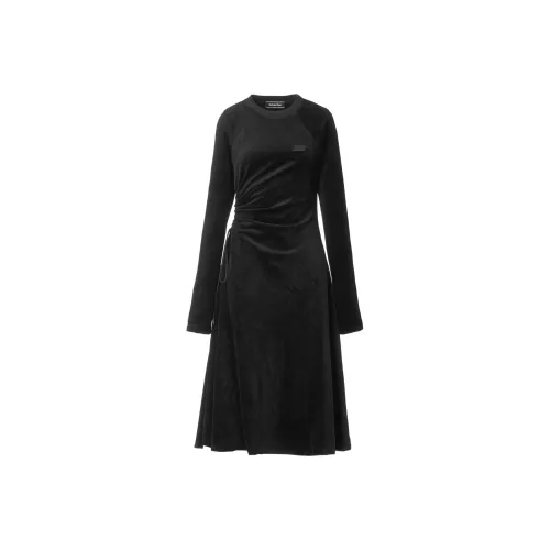 Onitsuka Tiger WS DRESS Long Sleeved Dress Women's Black