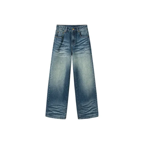 Ouyang Jeans Women's Nostalgic Blue